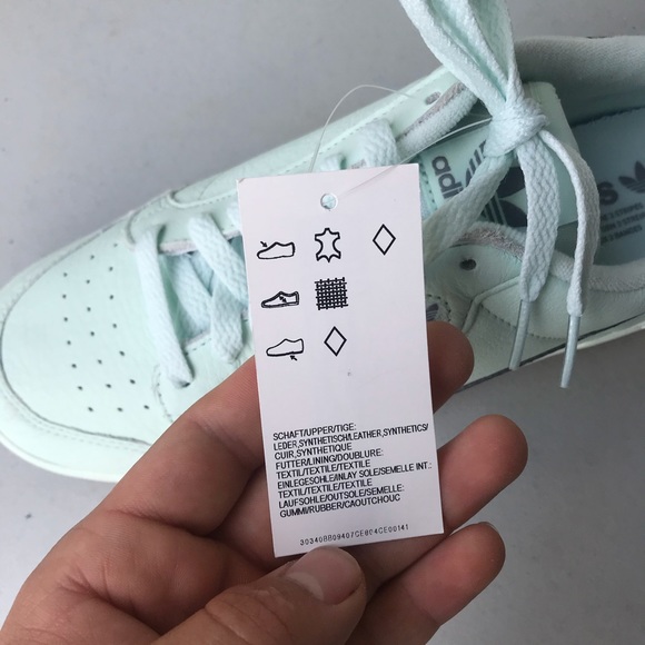 NEW Adidas Continental 80 Icemint Sneakers - Picture 10 of 12
